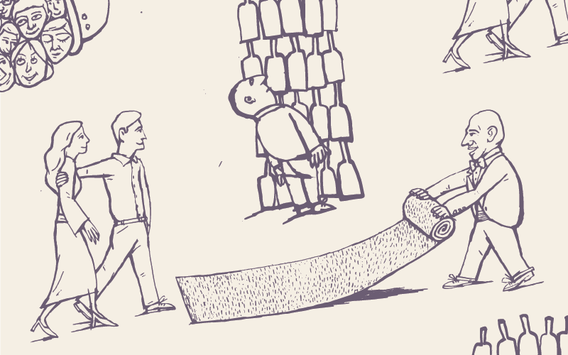 Illustrations for the fold